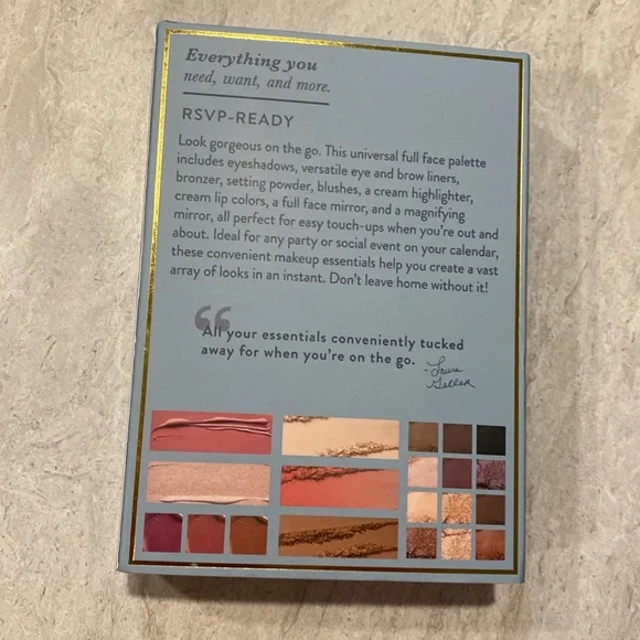 Laura Geller Big Night Out Full Face Palette - Blue and Gold
